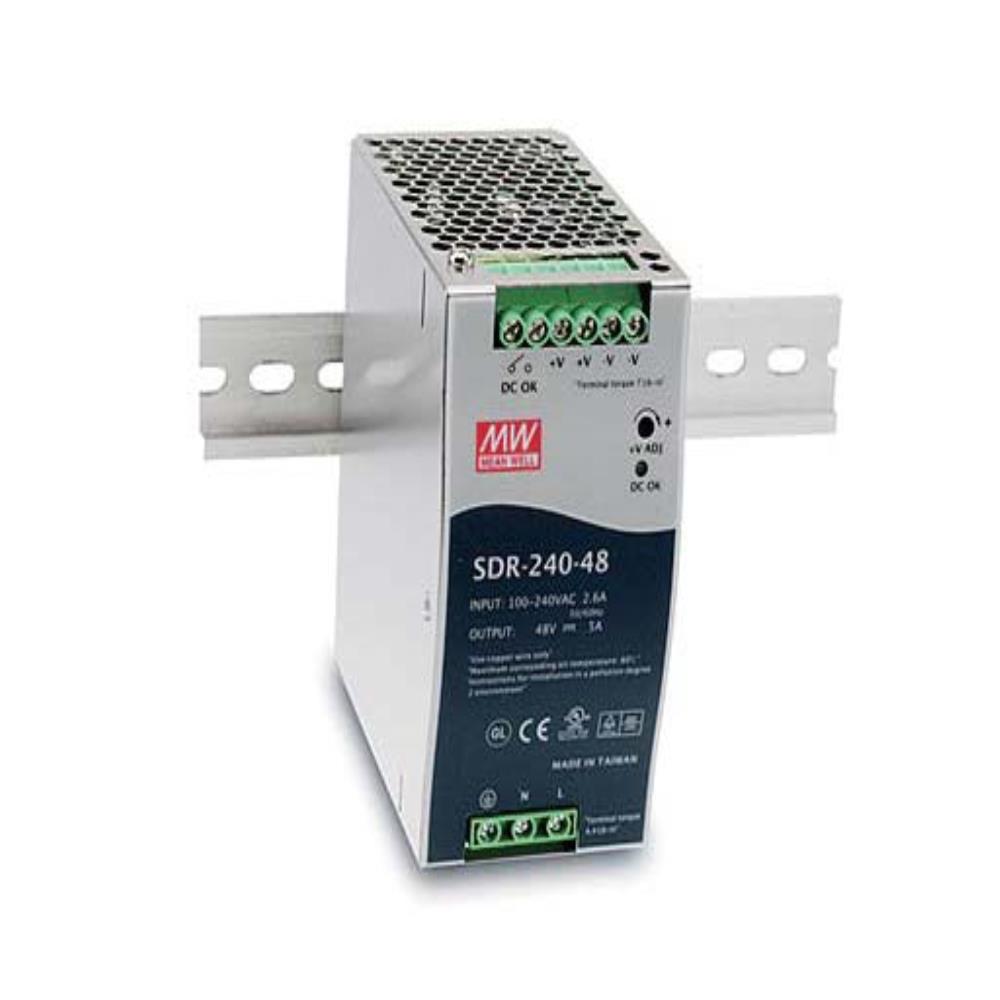 SDR-240-24 Mean Well Power Supply 24 VDC 10A