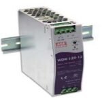 WDR-120-48 Mean Well Power Supply 48 VDC 2.5A Din Rail